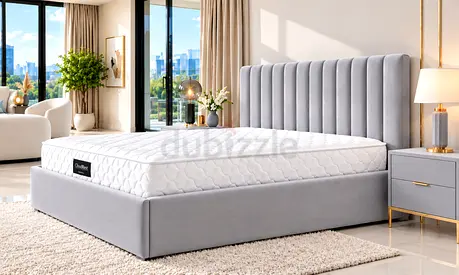Brand New king size bed with Good Quality spring foam Available
