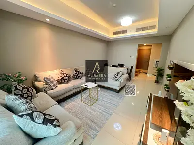 FULLY FURNISHED 1BR | GULFA BLOCK A | 2 BATHS | FREE PARKING | KIDS AREA  | POOL
