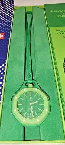 Brand New Green Swatch x Audemars Piguet Royal Pop