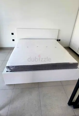 IKEA malam bed with mattress King size