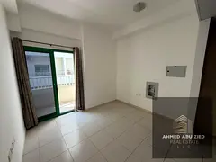 Spacious studio with balcony, open views, separate kitchen, gym, pool and parking, full owner maint