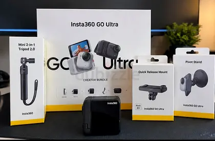 Insta360 GO Ultra Creator Bundle Black – BRAND NEW / NEVER USED