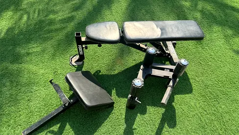 Force bench arm leg