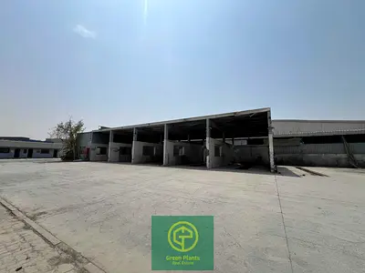 Al Quoz Ind. Area 38,000 sq. Ft open yard road facing in a prime location with ample parking area