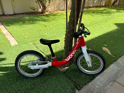 Woom Go 1 Balance Bike, red, 12 inch