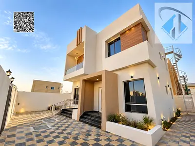 Villa for sale in Al Yasmin area at a bargain price. Electricity, water, and air conditioning are connected, and monthly installments are available.