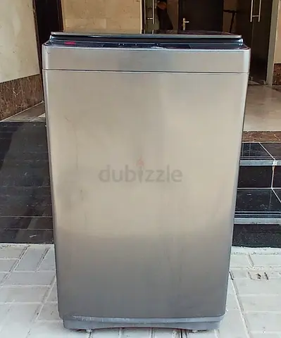 Hoover inverter topload 8kg washing machine, good working condition, color is white.