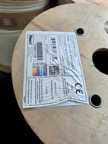 Pandute Category V6 UTP Cable - New in Box (Label Shown)