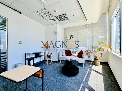 FURNISHED | 3 GLASS PARTITIONS | NO PARKING