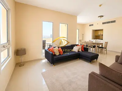 Stunning Views High Floor | Semi-Furnished | 2BR + Maid Room