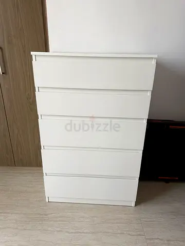 IKEA Kullen Chest of 5 Drawers White