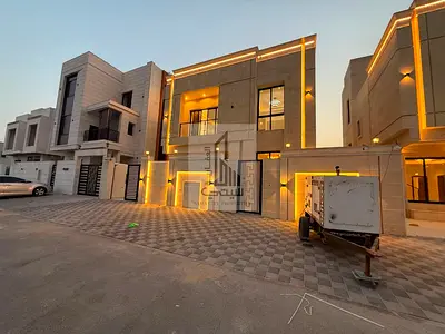 فيلا للبيع ارضي+اول+روف موقع مميز