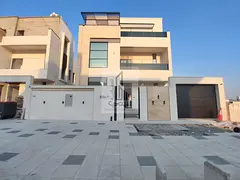 Luxury corner villa for sale in Al Amerah, Ajman – opposite the Azha project; features a private p
