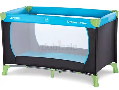 Portable Playpen / Travel Cot - Blue