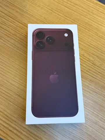 Iphone 18 pro max 2TB physical sim Burgundy