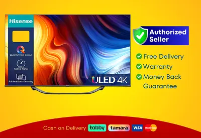 Hisense 65 inch TV Smart ULED - 4K - Brand New | Warranty | FREE Delivery |