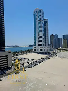 SEA VIEW LAHWISH 2 BHK JUST 44K GYM FREE READY TO MOVE NEAR DUBAI