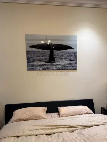 THE ONE whale tail painting