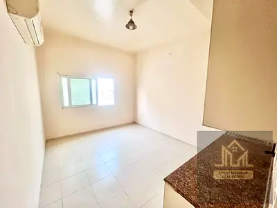 Spacious studio available yearly unfurnished for family ready to move sharjah muwaileh big size neat and clean Rent 18k