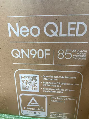 Samsung QN90F 85-inch 4K Ultra HD, Smart Neo Vision AI Mini QLED TV