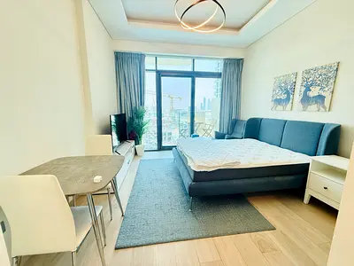 Fully Furnished// Spacious Studio Flat Just 52k Rent 4 Cheques
