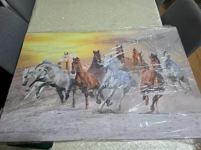 Galloping Horses Canvas Wall Art