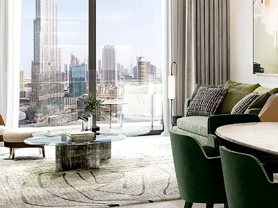 Burj & Fountain View | Biggest layout| Motivated