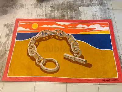 Hermès “Escale à la Plage” Beach Towel – , designed by Matthieu Cossé.