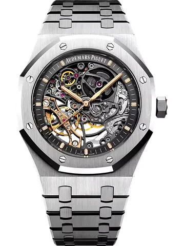 Audemars Piguet Royal Oak Openworked Stainless Steel Men's Watch