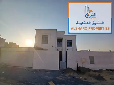 Modern Villa for Sale in Al Hoshi – Sharjah Brand-New | First Occupancy | High-Quality Finishing | Fully Stone-Clad Exterior | Completion Certificate