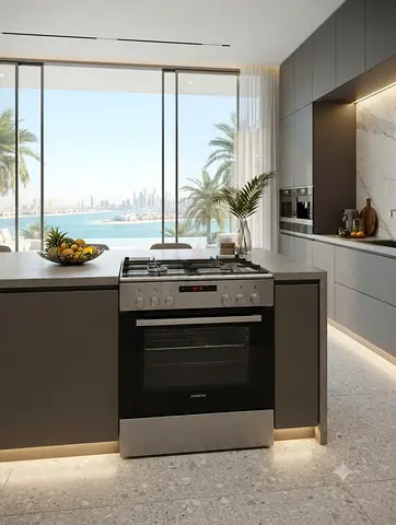 Siemens 60cm 4-Burner Gas Hob & Electric Oven Cooker Range – New