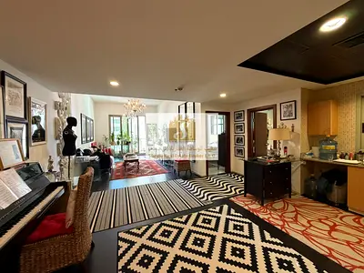 Oakwood Residence | Un Furnished Super Spacious 1BR For Rent | Community View