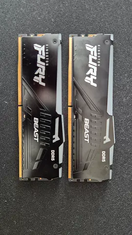 Kingston FURY Beast RGB 64GB DDR5 RAM (2x32GB) 6000MHz CL36 - Like New