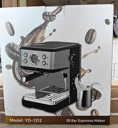 Brand New 20-Bar Espresso & Cappuccino Machine (Unopened Box)