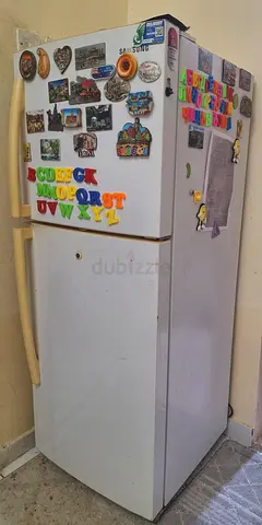 Samsung Refrigerator RT2ASKSW - Single Unit (label shown)