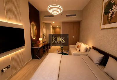 Furnished Studio | Azizi Riviera 25 | Balcony City View