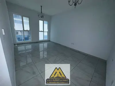 For Annual Rent 2 Bedrooms and Living Room AED 38,000 Central AC and Side View Ajman Corniche Payme