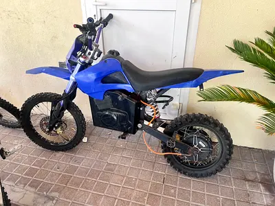 Electric Dirt Bike – Blue – Off-Road