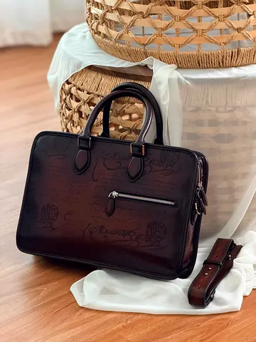 Berluti loptop bag
