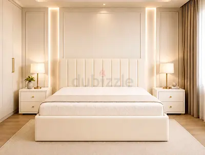 Brand New king size bed including mattress good quality king bed storage