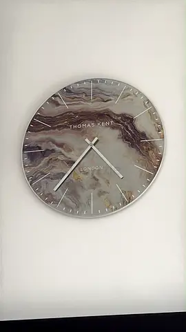 Thomas Kent Marble Wall Clock - 40cm