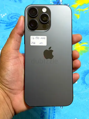 Iphone 16 pro max 256 black