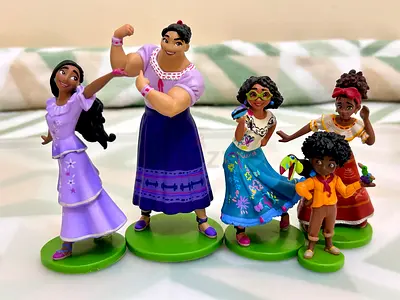 Figures from the movie Encanto