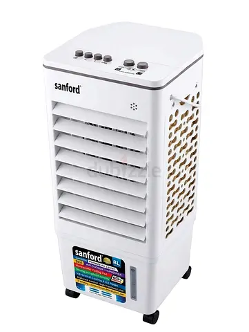 Sanford 8L Portable Air Cooler - White (Good Working Condition)