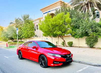 Honda Accord Coupe EX 2016 | 3.5L V6 | GCC Spec | 99K KM | Top Range | AED 27,500