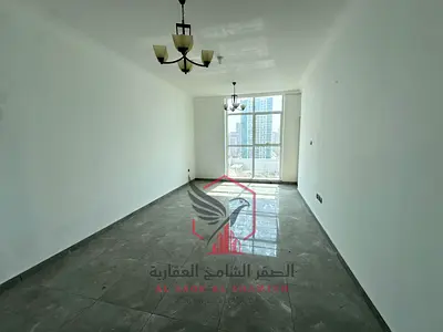 غرفتين وصالة باطلالة بانورامية مفتوحة بالكامل مع 2 بلكونة و باركين وجيم ومسبح