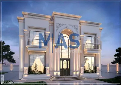Luxury Classic Villa in Al Hooshi | 10,000 sq ft | Swimming Pool + Elevator | 6 Bedrooms | 6 Million Final Price
