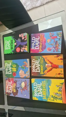 Set of 6 Roald Dahl Children's Paperback Books - Classic Kids Collection