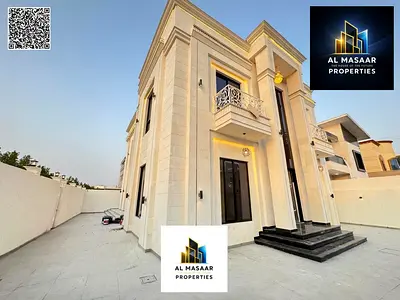 A luxurious, classic-style corner villa in the Al Yasmeen area, situated on a 4,600-square-foot plot. The price is negotiable.