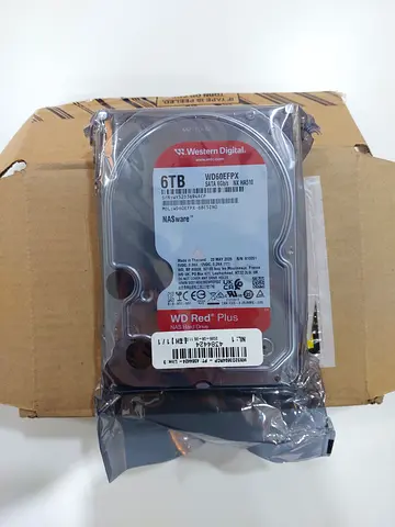 Western Digital Red Plus 6TB 3.5" Internal NAS HDD